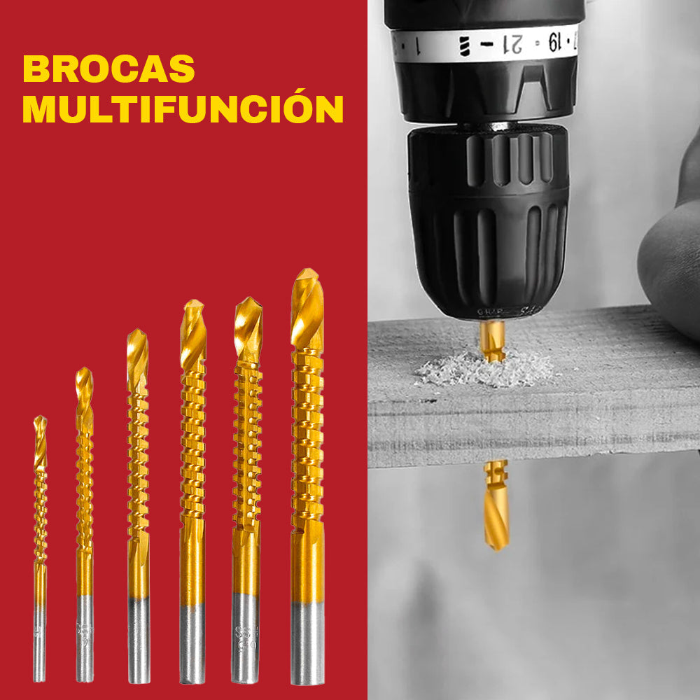 Brocas Multifuncional (Set de 6)