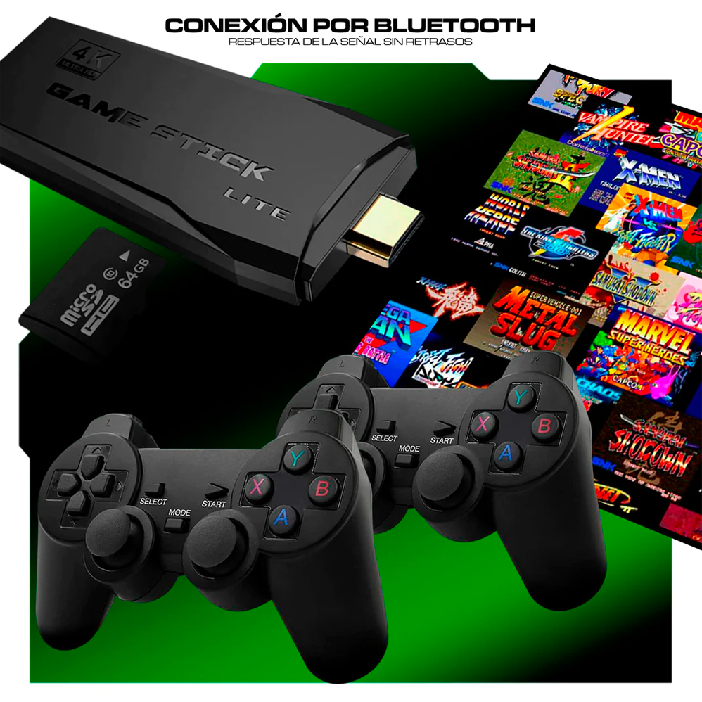 Consola de videojuegos 4K 20000 juegos retro