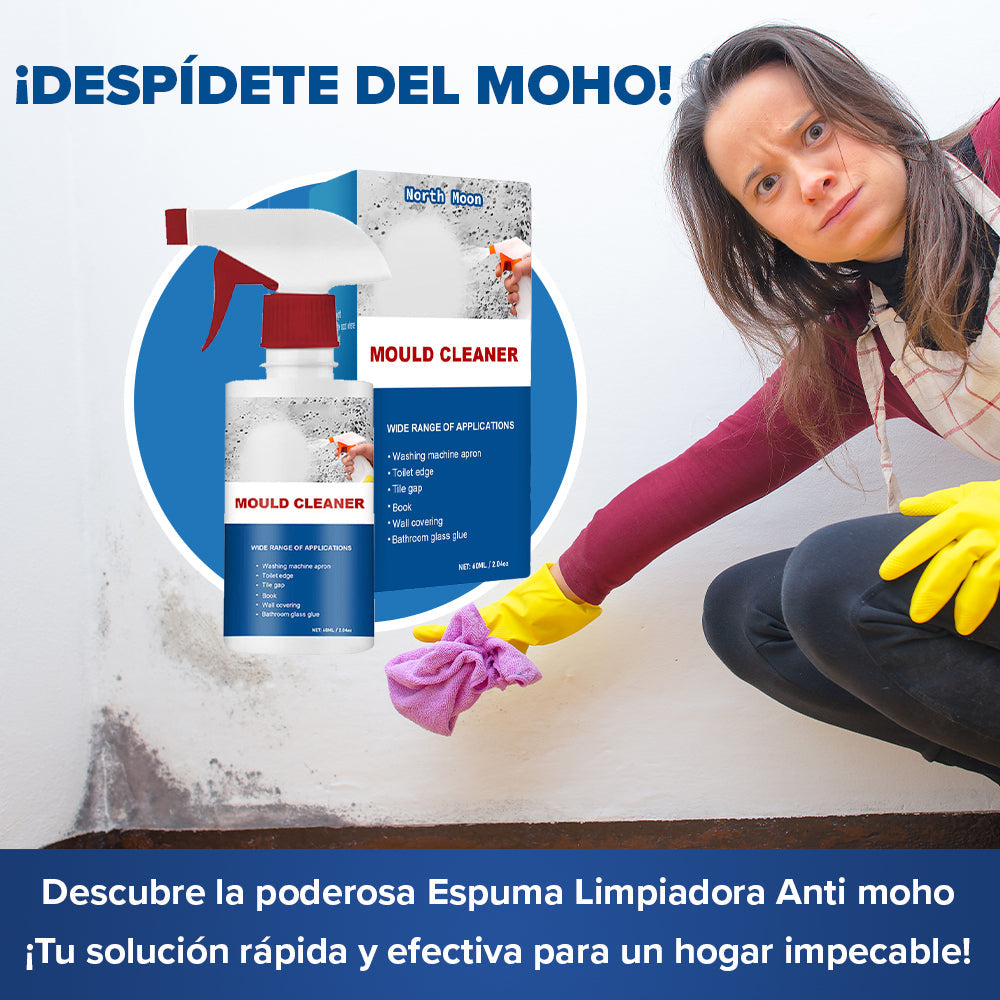 Espuma limpiadora de moho